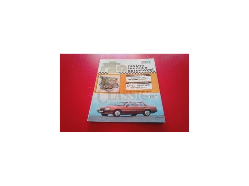 rta - revista técnica automóvel (3ª série Nº 38-A - OPEL REKORD D)