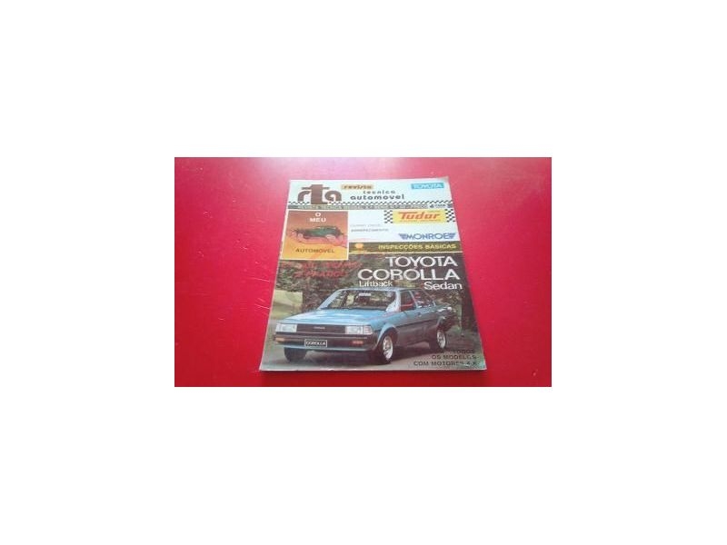 rta - revista técnica automóvel (3ª série Nº 53 - TOYOTA COROLLA KE70)