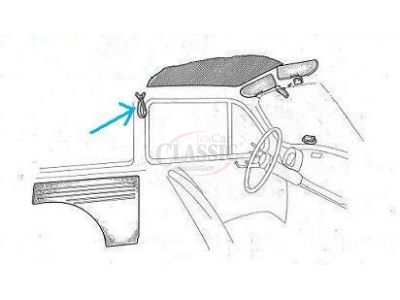 Fiat 600 / Fiat 600 D - Pega interior