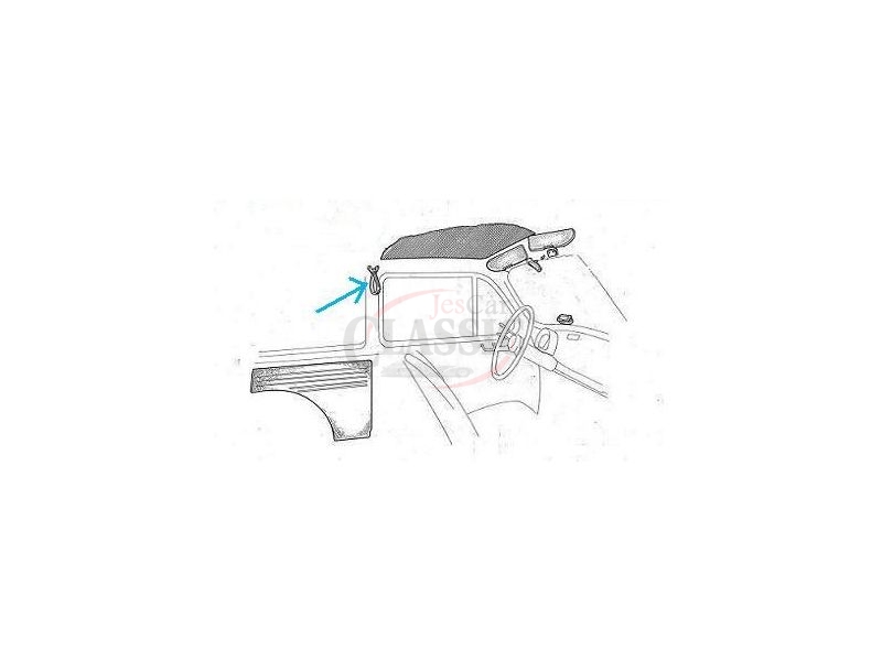 Fiat 600 / Fiat 600 D - Pega interior