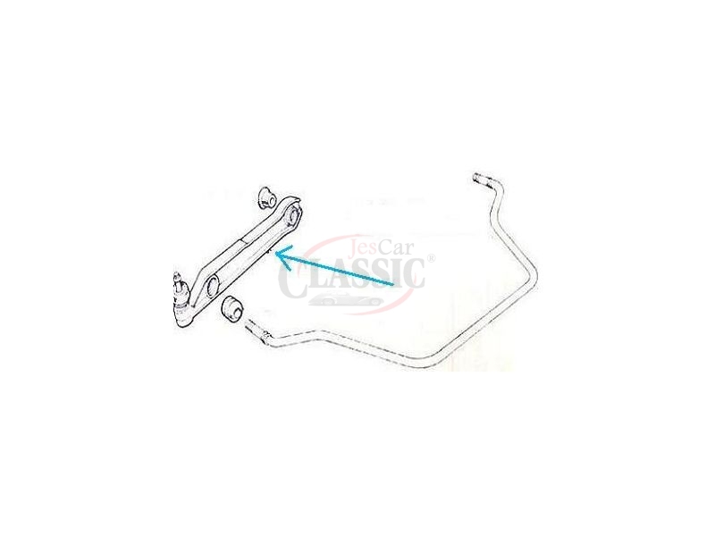 Ford Escort MkI / Ford Escort MkII - Braço oscilante de suspensão direito