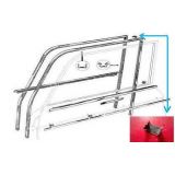 Peugeot 404 - Mola de fixação da calha do vidro porta