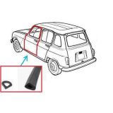 Renault 4 - Borracha porta frente (3250mm)