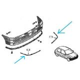 Renault Clio I - Friso embelezador de para-choques frente