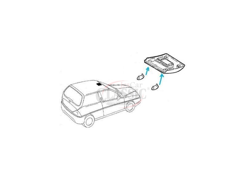Lancia Y - Tampa de acabamento