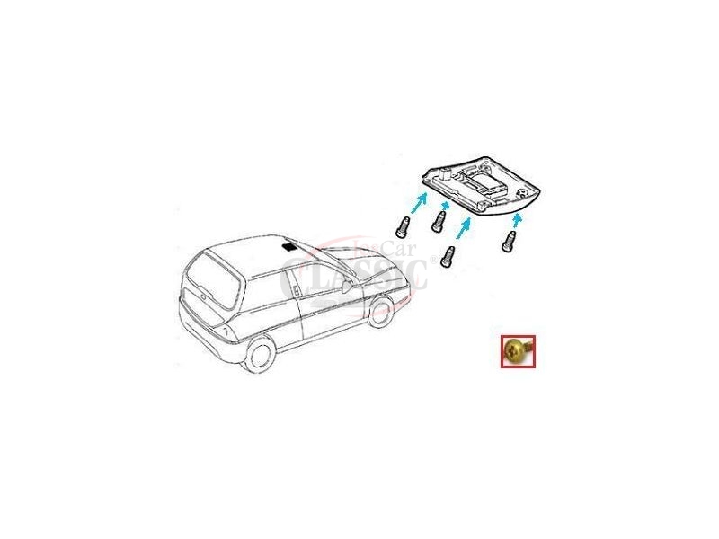 Lancia Y - Parafuso