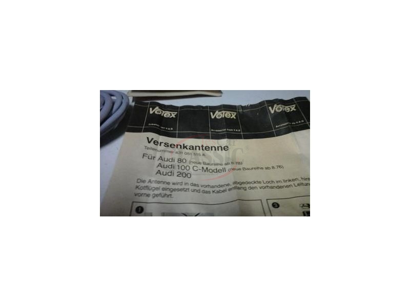 Audi 80 / Audi 100 - Cabo de antena rádio