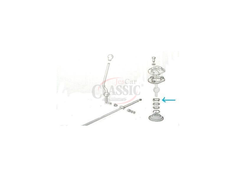 Renault 5 - Casquilho cónico da articulação alavanca de velocidades