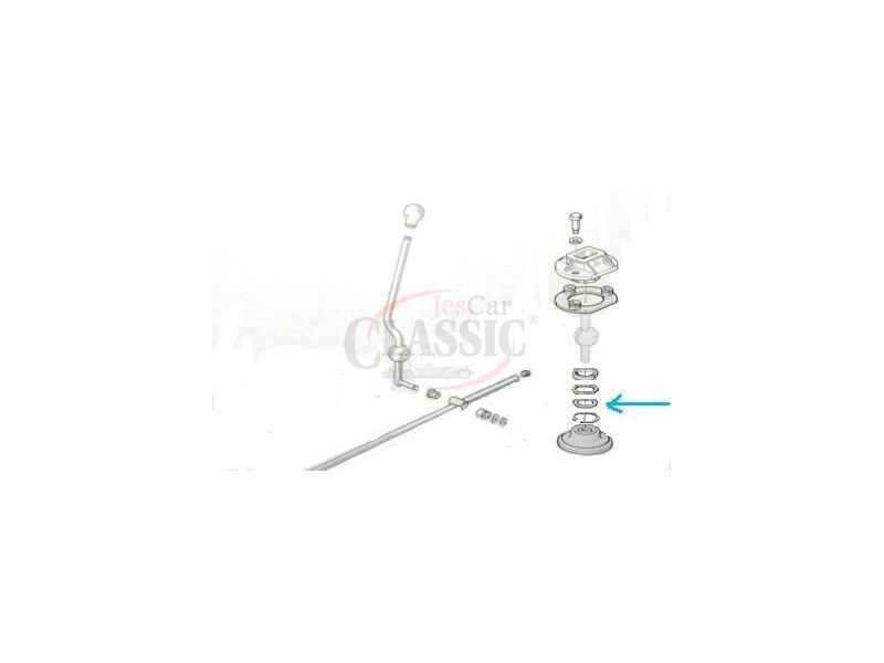 Renault 5 - Anilha do suporte da alavanca velocidades