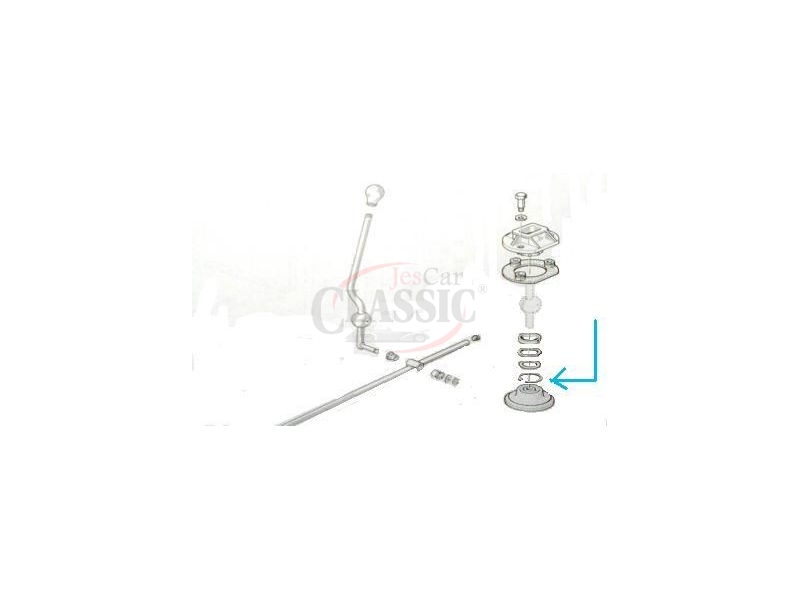 Renault 5 - Freio de fixação do jogo de articulação alavanca velocidades