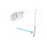 Renault 4 / Renault 5 - Tubo guia da vareta do nivel óleo