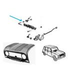 Renault 4 - Borracha do tirante comando ventilação