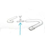 Renault 4 / Renault 5 - Tubo de ligação e sangrador água (T) (Ø 10 - 1 vias)