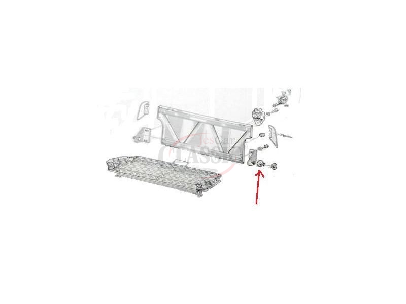 Aplicação Desconhecida - Batente de banco