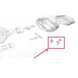 Renault 4 / Renault 6 / Renault 8 / Renault 10 - Jogo (2) molas de fixação farol principal