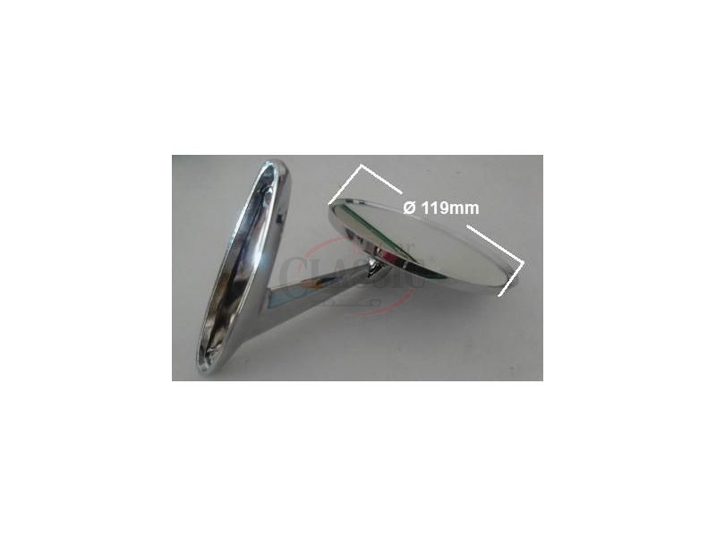 Multimarcas - Espelho retrovisor exterior tipo americano (Bilateral)