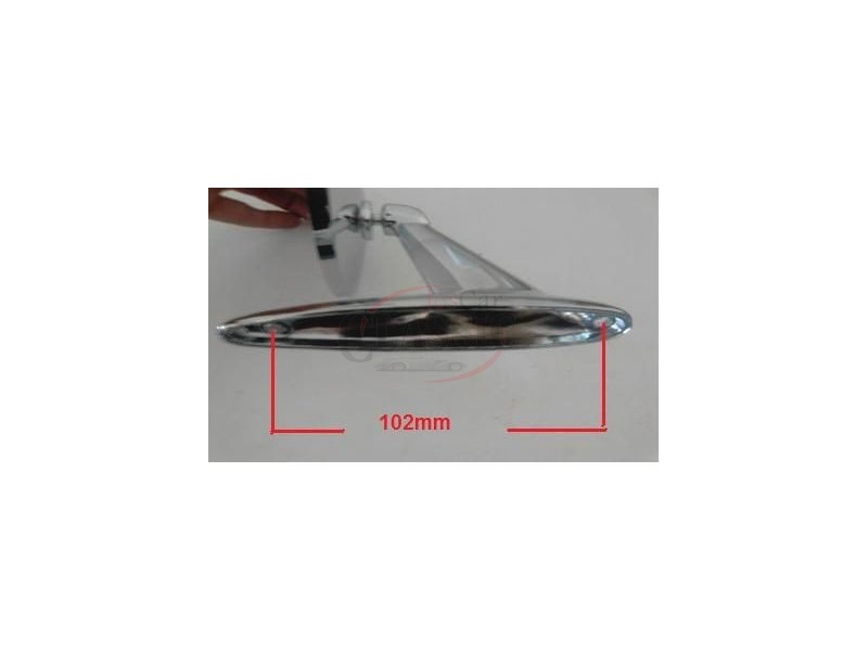 Multimarcas - Espelho retrovisor exterior tipo americano (Bilateral)