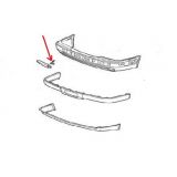 Mercedes-Benz Class C W202 / Mercedes-Benz Class E W210 - Suporte de fixação grelha (capa de cobertura do gancho reboque)