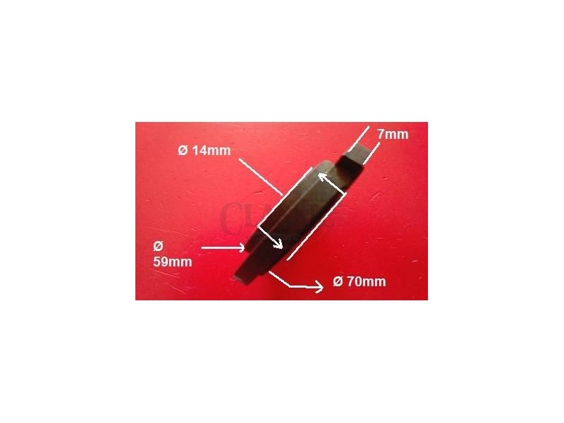 Citroen C35 / Fiat 242 - Porca de cubo roda