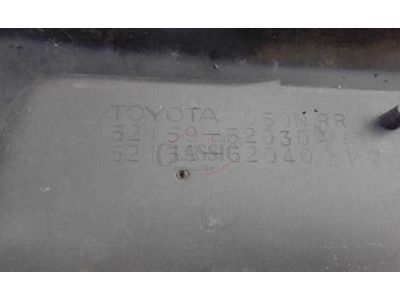 Toyota Yaris - Para-choques tras