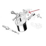 Peugeot 204 / Peugeot 304 - Junta do suporte do filtro óleo