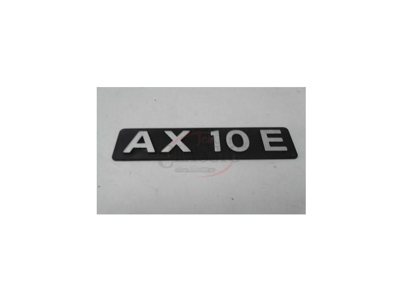 Citroen AX - Emblema traseiro (AX 10 E)