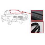 Ford Escort MkI - Borracha do vidro óculo