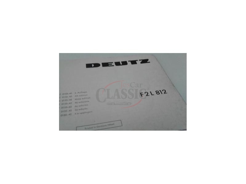 Deutz - Catálogo de peças sobressalentes
