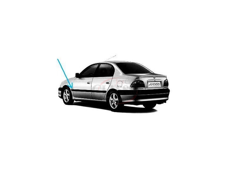 Toyota Avensis I - Friso embelezador do guarda lamas frente esquerdo
