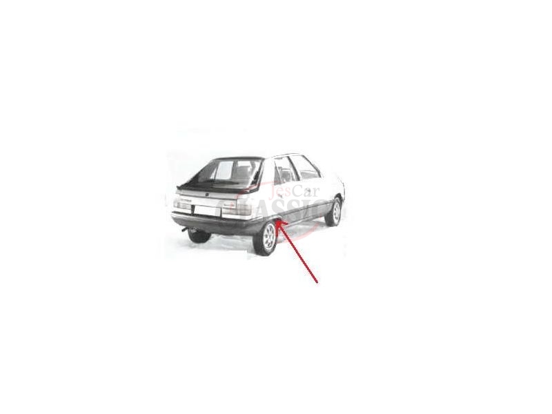 Renault 11 - Friso embelezador da ilharga traseira direita