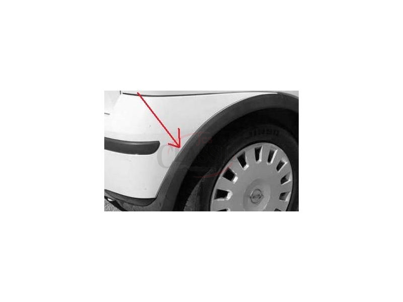 Opel Corsa C - Aba de guarda-lamas traseira direita