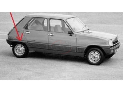 Renault 5 - Friso embelezador da ilharga traseira direita