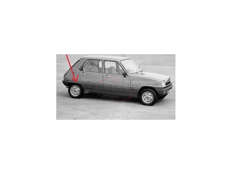 Renault 5 - Friso embelezador da ilharga traseira direita