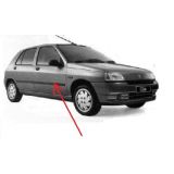 Renault Clio I - Friso embelezador da porta frente direita (Preto/Azul - 1000mm)