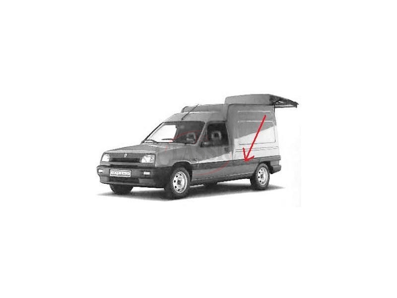 Renault Express III - Friso embelezador da ilharga esquerda
