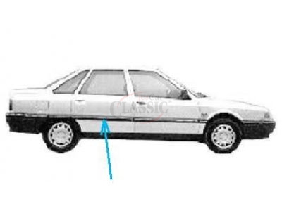 Renault 21 I - Friso embelezador da porta traseira direita (998mm)