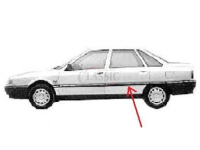 Renault 21 I - Friso embelezador da porta traseira esquerda (998mm)