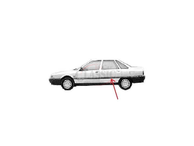 Renault 21 I - Friso embelezador da porta traseira esquerda (998mm)