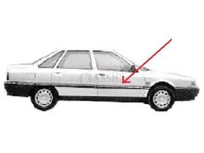 Renault 21 I - Friso embelezador da porta frente direita (1040mm)