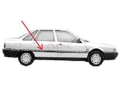 Renault 21 I - Friso embelezador da porta traseira direita (990mm)