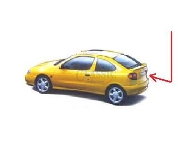 Renault Megane I Cabriolet / Renault Megane I Coupe - Friso embelezador da tampa mala