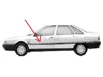 Renault 21 I - Friso embelezador da porta frente esquerda (1060mm)