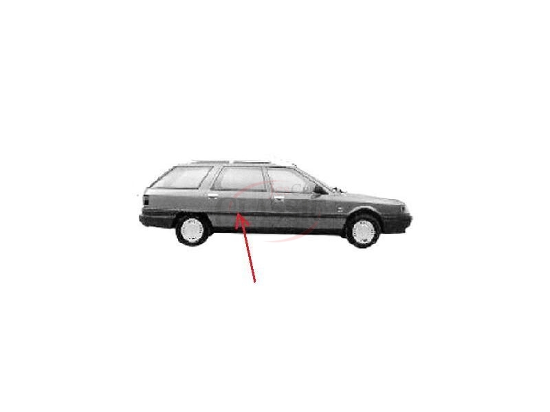 Renault 21 Nevada - Friso embelezador da porta traseira direita (985mm)