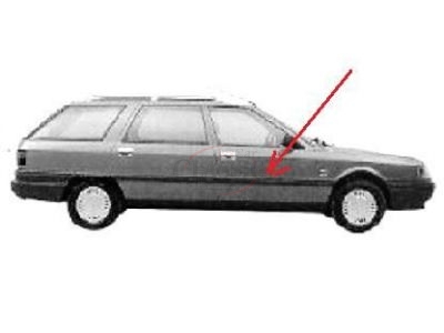 Renault 21 I - Friso embelezador da porta frente direita (1040mm)