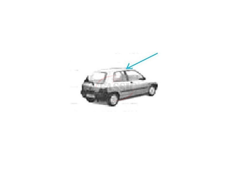 Renault Clio I - Friso embelezador do tejadilho direito