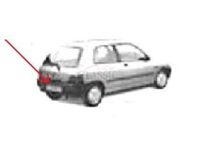 Renault Clio I - Pega exterior da tampa mala