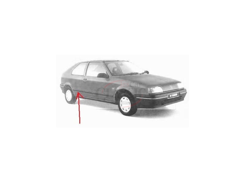 Renault 19 I - Friso embelezador da ilharga traseira direita (540mm)