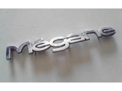 Renault Megane I Coupe - Emblema traseiro (MÉGANE)