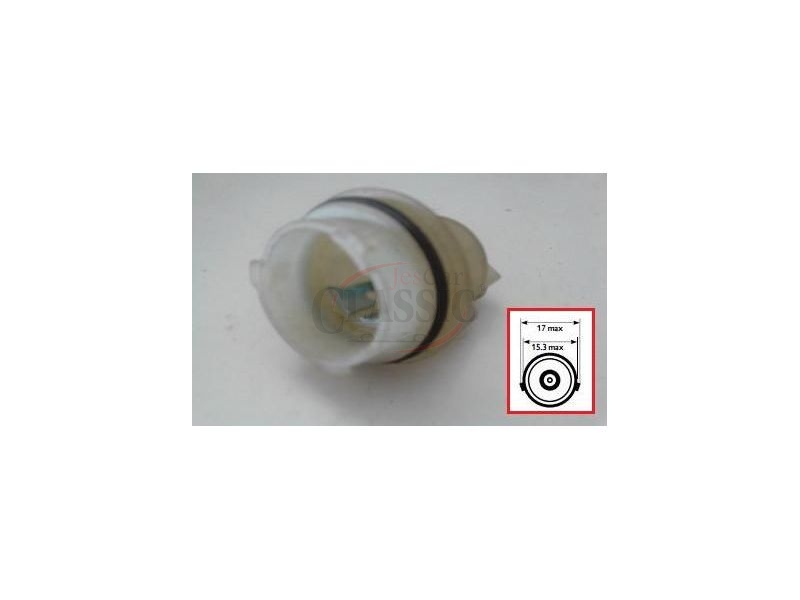 AUDI / VW - Suporte de lâmpada farolim frente (BAU15s) (HELLA)