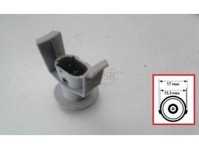 Renault Clio I - Suporte de lâmpada farolim frente (Fase II) (BAU15s)